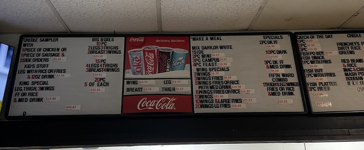 Frenchey's Chicken Menu - Image 3