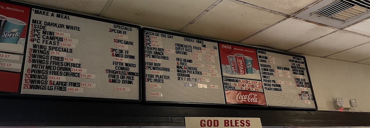 Frenchey's Chicken Menu - Image 4